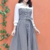 Edaly Desion fashionable Georgette long skirt
